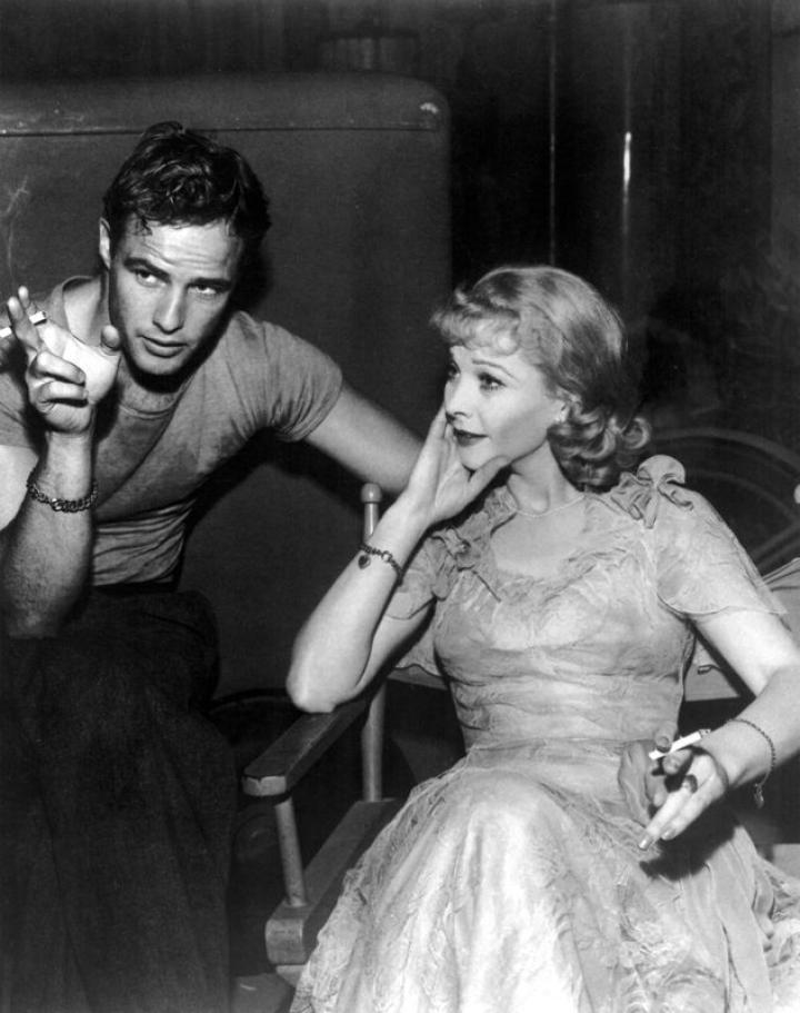 Marlon Brando and Vivien Leigh in A Streetcar Named Desire (1951)