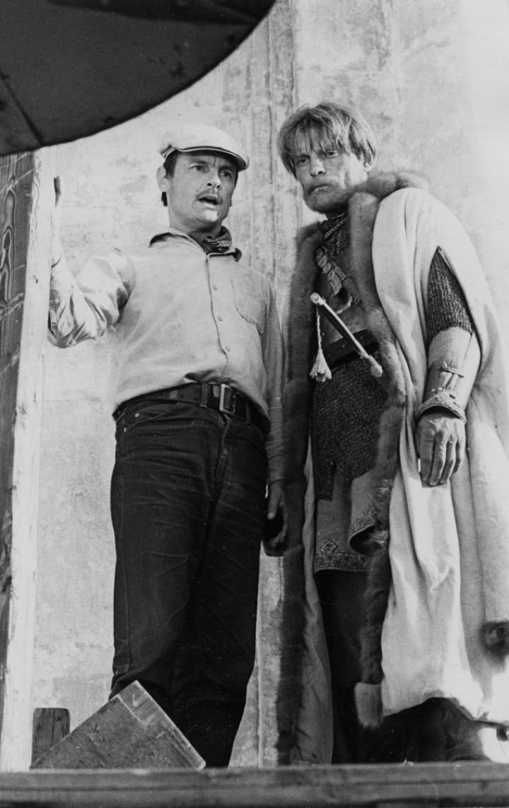 Andrei Tarkovsky and Yuriy Nazarov in Andrei Rublev (1966)