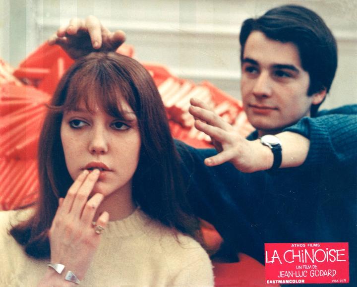 Jean-Pierre Léaud and Anne Wiazemsky in La Chinoise (1967)