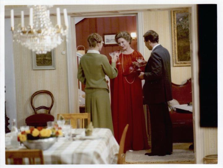 Ingrid Bergman, Halvar Björk, and Liv Ullmann in Autumn Sonata (1978)