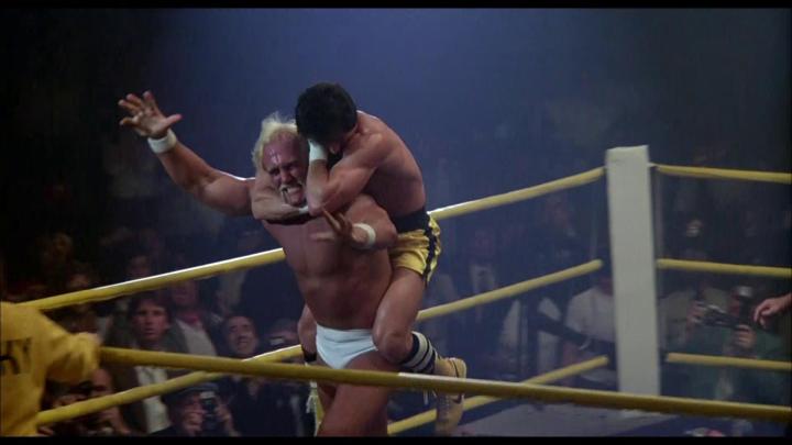 Sylvester Stallone and Hulk Hogan in Rocky III (1982)