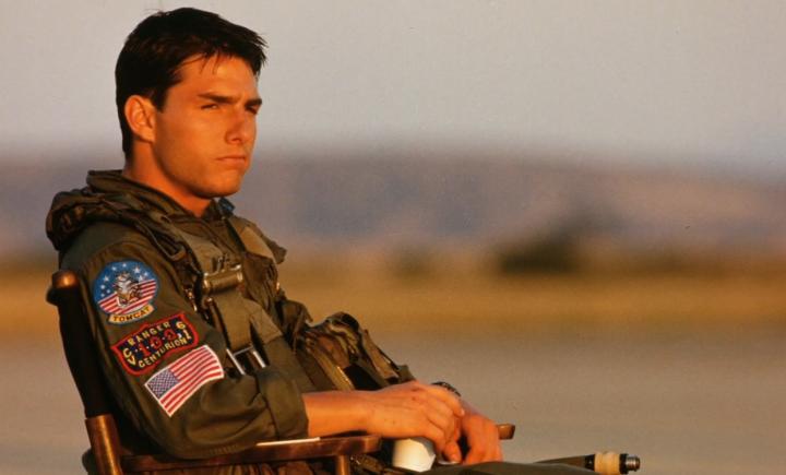 Tom Cruise in Top Gun (1986)