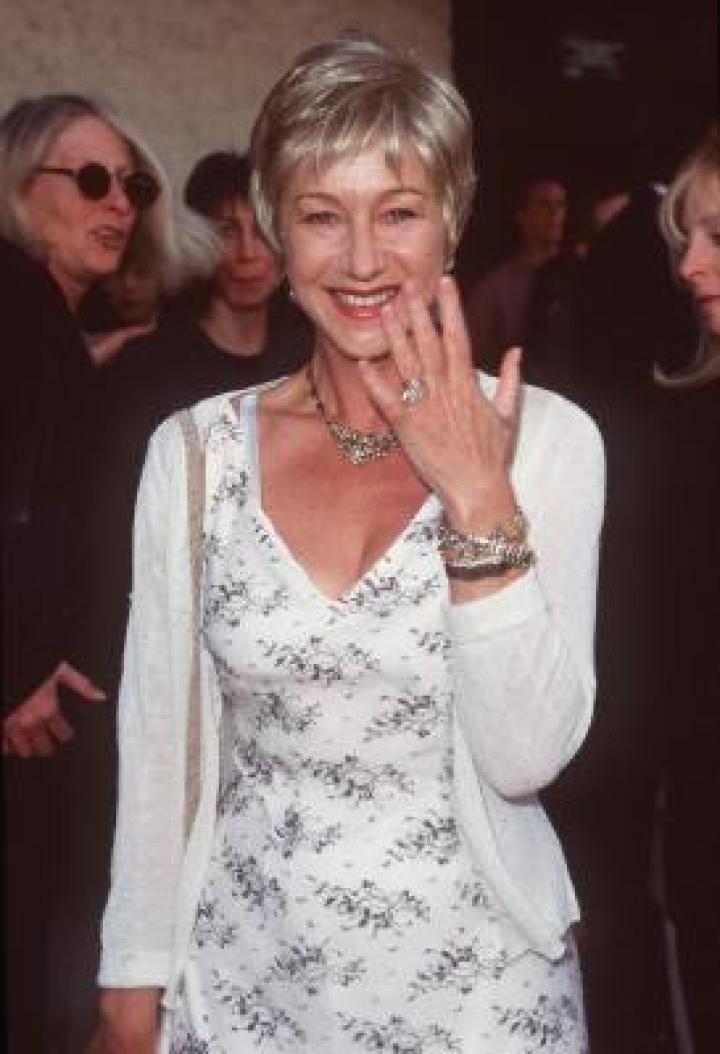 Helen Mirren at an event for The Truman Show (1998)