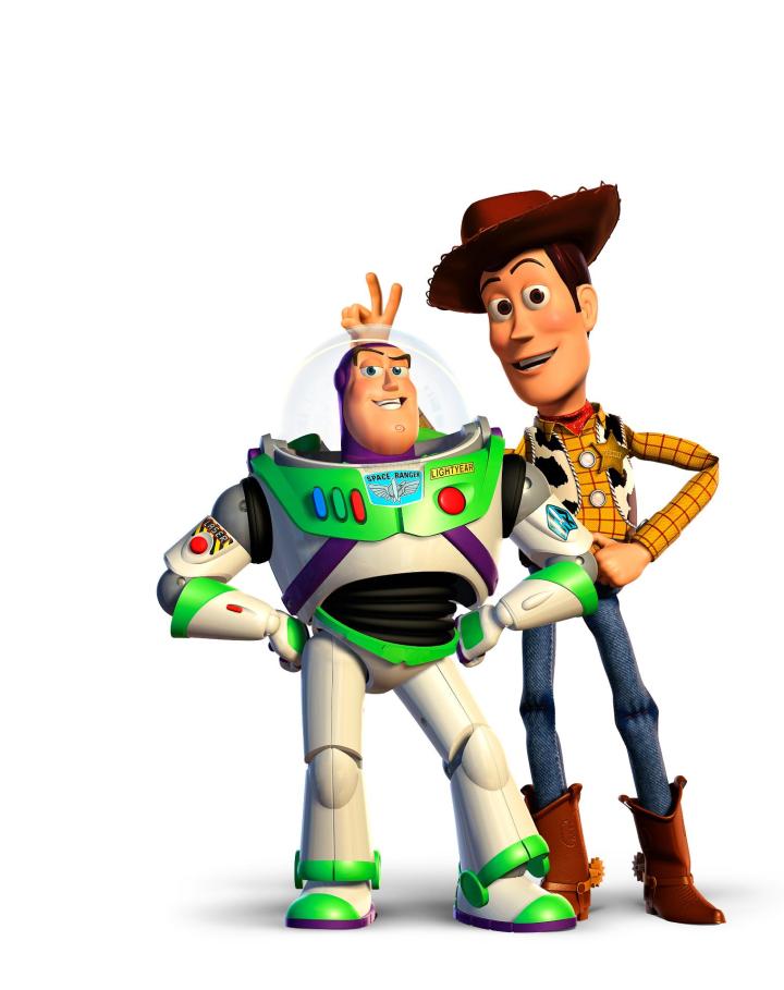 Tom Hanks and Tim Allen in Toy Story 2 (1999)