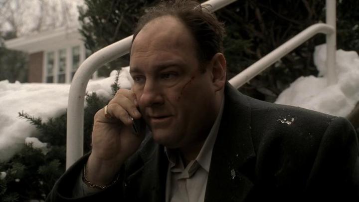 James Gandolfini in The Sopranos (1999)