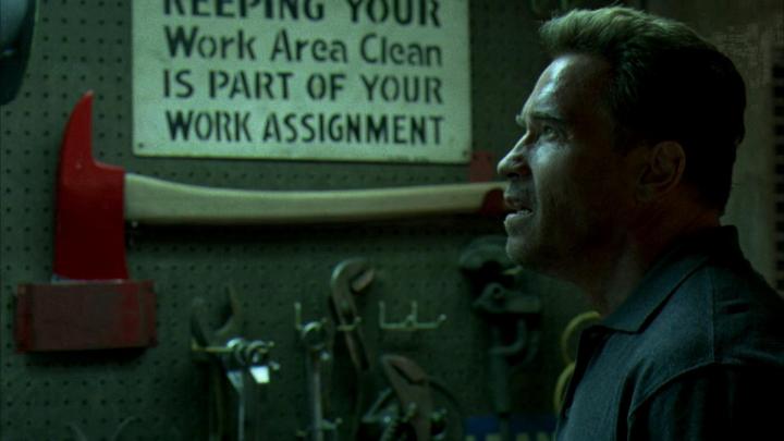 Arnold Schwarzenegger in Collateral Damage (2002)