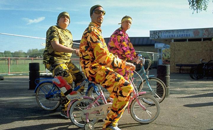 Sacha Baron Cohen, Martin Freeman, and Tony Way in Ali G Indahouse (2002)