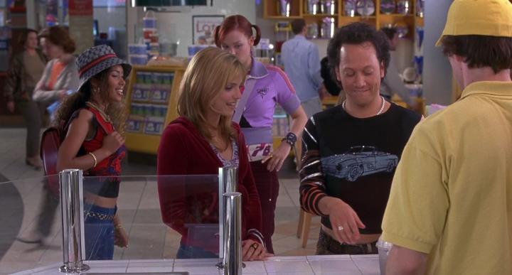 Rob Schneider, Alexandra Holden, Anna Faris, and Maritza Murray in The Hot Chick (2002)