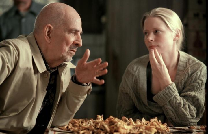 Ingmar Bergman and Julia Dufvenius in Saraband (2003)