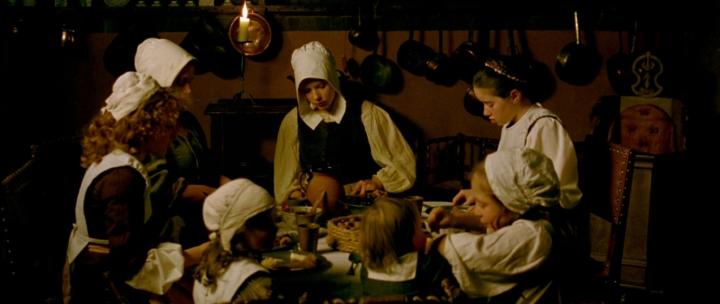 Scarlett Johansson and Alakina Mann in Girl with a Pearl Earring (2003)