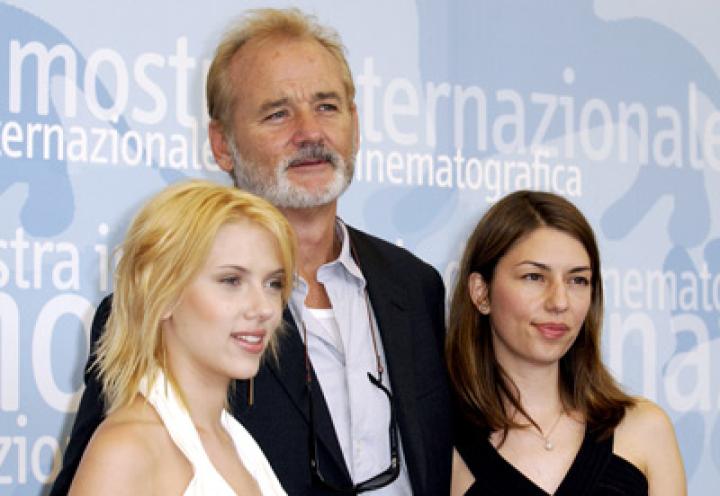 Bill Murray, Sofia Coppola, and Scarlett Johansson at an event for Lost in Translation (2003)