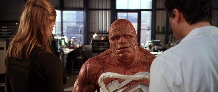 Jessica Alba, Michael Chiklis, and Ioan Gruffudd in Fantastic Four (2005)