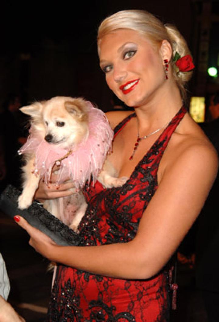 Brooke Hogan at an event for Get Rich or Die Tryin' (2005)