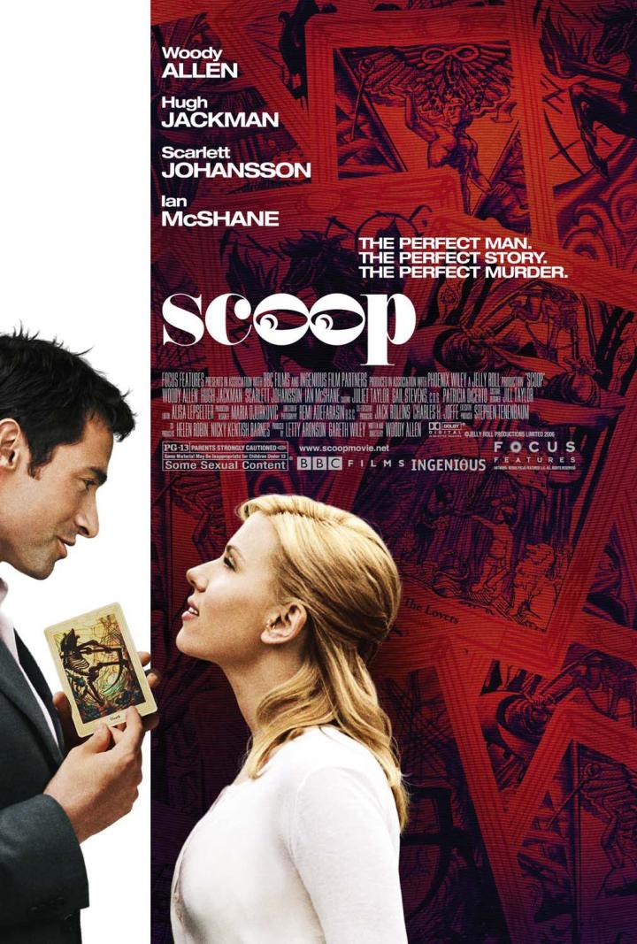 Hugh Jackman and Scarlett Johansson in Scoop (2006)