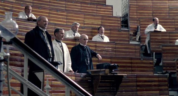 John Bowe, Anton Lesser, and Donald Sumpter in Einstein and Eddington (2008)