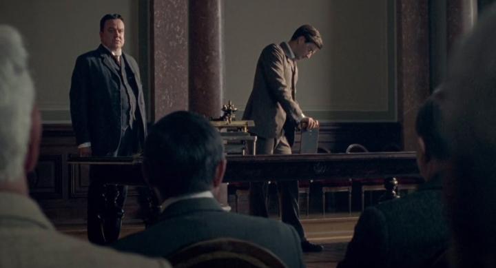 Richard McCabe and David Tennant in Einstein and Eddington (2008)