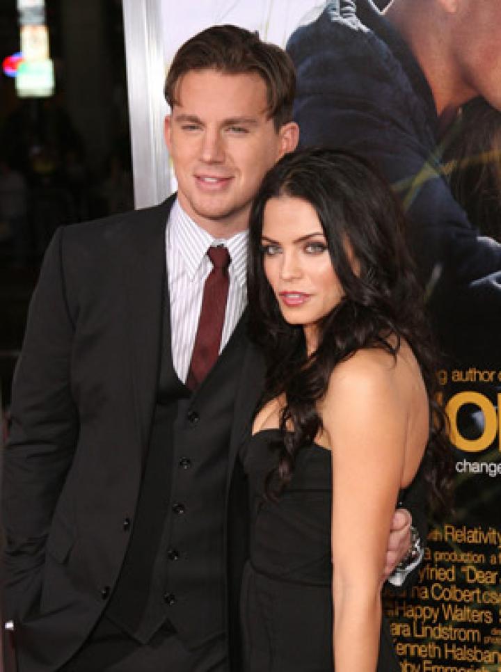 Channing Tatum and Jenna Dewan at an event for Dear John (2010)