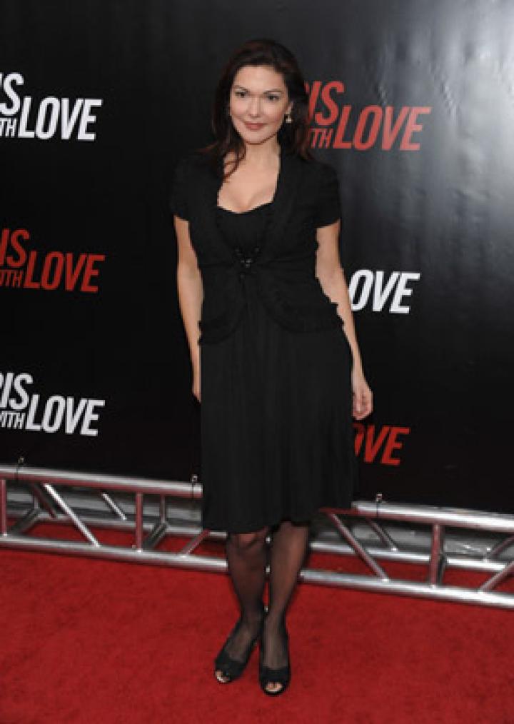 Laura Harring at an event for From Paris with Love (2010)