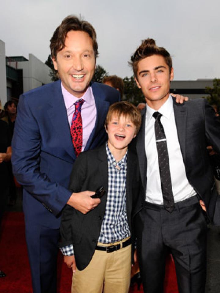 Burr Steers, Zac Efron, and Charlie Tahan at an event for Charlie St. Cloud (2010)