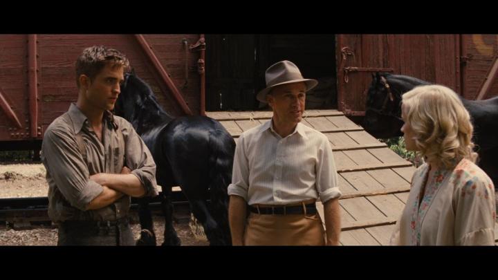 Reese Witherspoon, Christoph Waltz, and Robert Pattinson in Water for Elephants (2011)