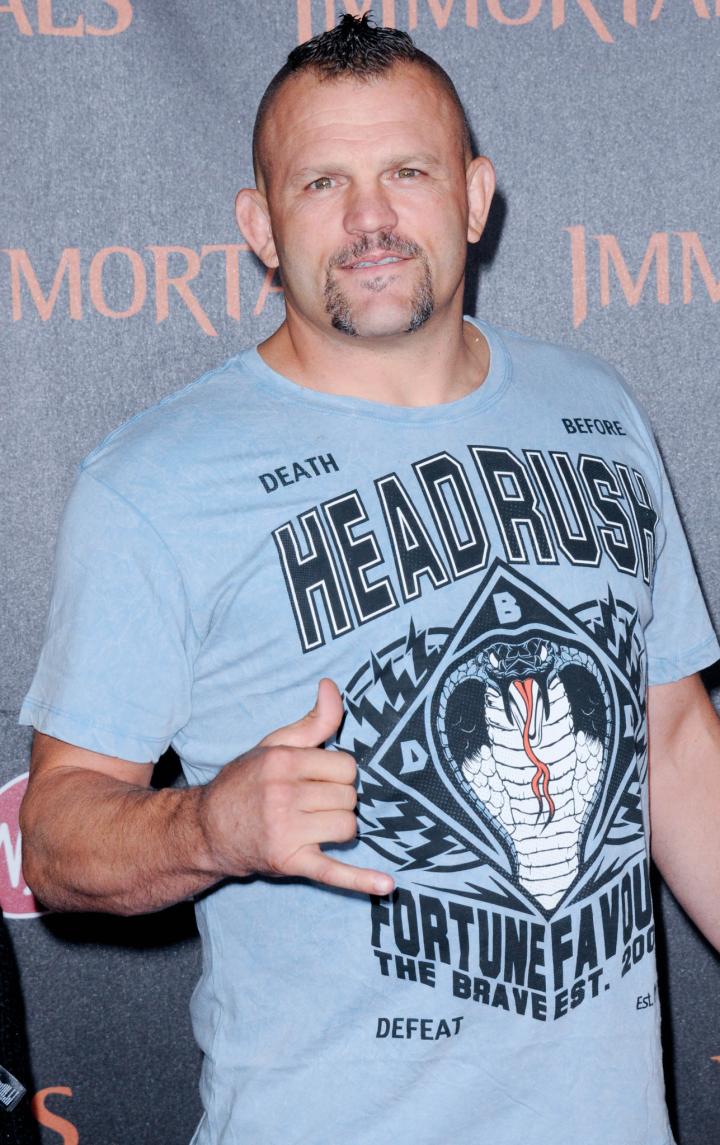 Chuck Liddell at an event for Immortals (2011)