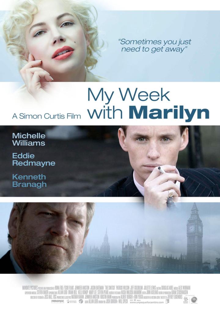 Kenneth Branagh, Michelle Williams, and Eddie Redmayne in My Week with Marilyn (2011)