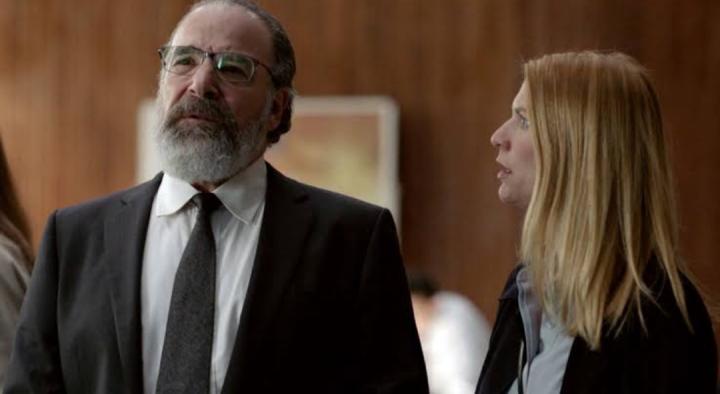 Claire Danes and Mandy Patinkin in Homeland (2011)