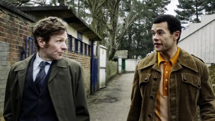 Shaun Evans and Julian Moore-Cook in Striker (2021)