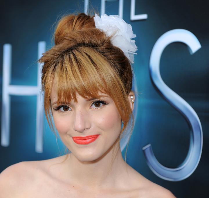 Bella Thorne at an event for The Host (2013)