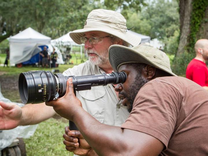 Sean Bobbitt and Steve McQueen in 12 Years a Slave (2013)