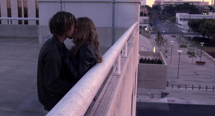 Zoe Graham and Ellar Coltrane in Boyhood (2014)