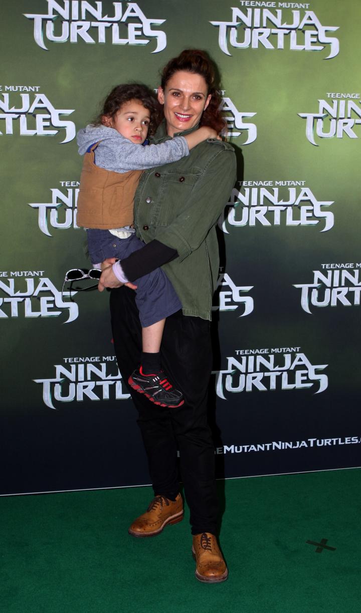 Danielle Cormack at an event for Teenage Mutant Ninja Turtles (2014)