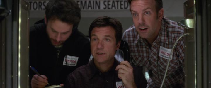 Jason Bateman, Charlie Day, and Jason Sudeikis in Horrible Bosses 2 (2014)