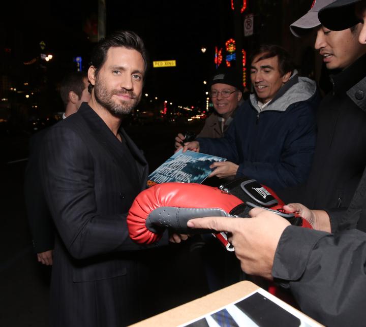 Edgar Ramírez at an event for Point Break (2015)