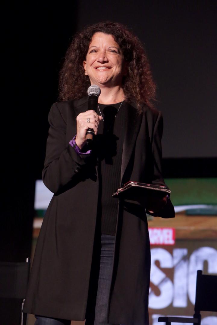 Debra Birnbaum at an event for Jessica Jones (2015)