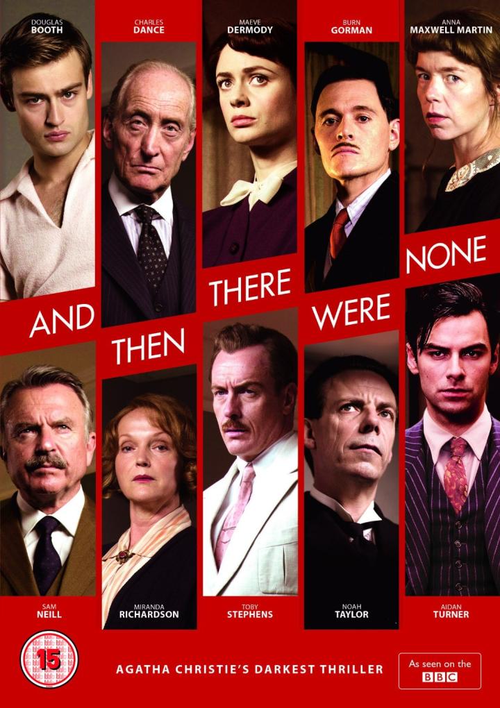 Sam Neill, Charles Dance, Miranda Richardson, Maeve Dermody, Toby Stephens, Noah Taylor, Burn Gorman, Anna Maxwell Martin, Aidan Turner, and Douglas Booth in And Then There Were None (2015)