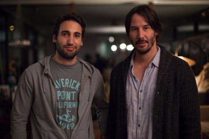 Keanu Reeves and Guillermo Amoedo in Knock Knock (2015)