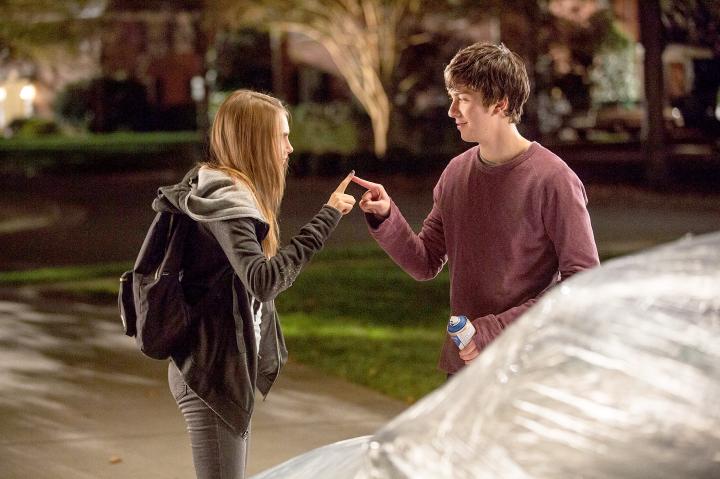 Nat Wolff and Cara Delevingne in Paper Towns (2015)