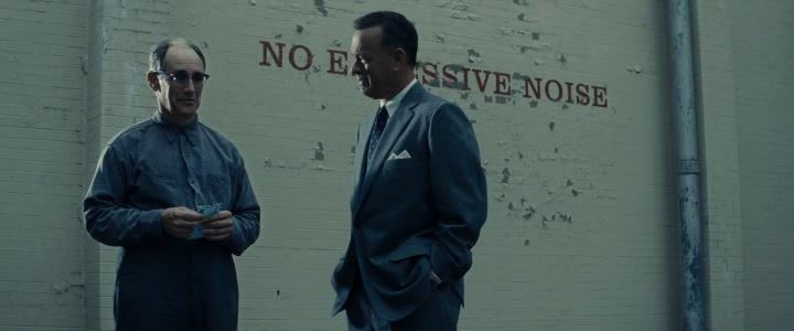 Tom Hanks and Mark Rylance in Bridge of Spies (2015)