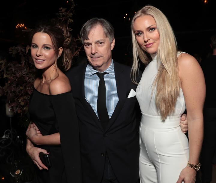 Kate Beckinsale, Whit Stillman, and Lindsey Vonn at an event for Manchester by the Sea (2016)