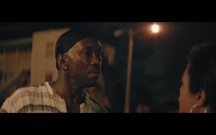 Naomie Harris and Mahershala Ali in Moonlight (2016)