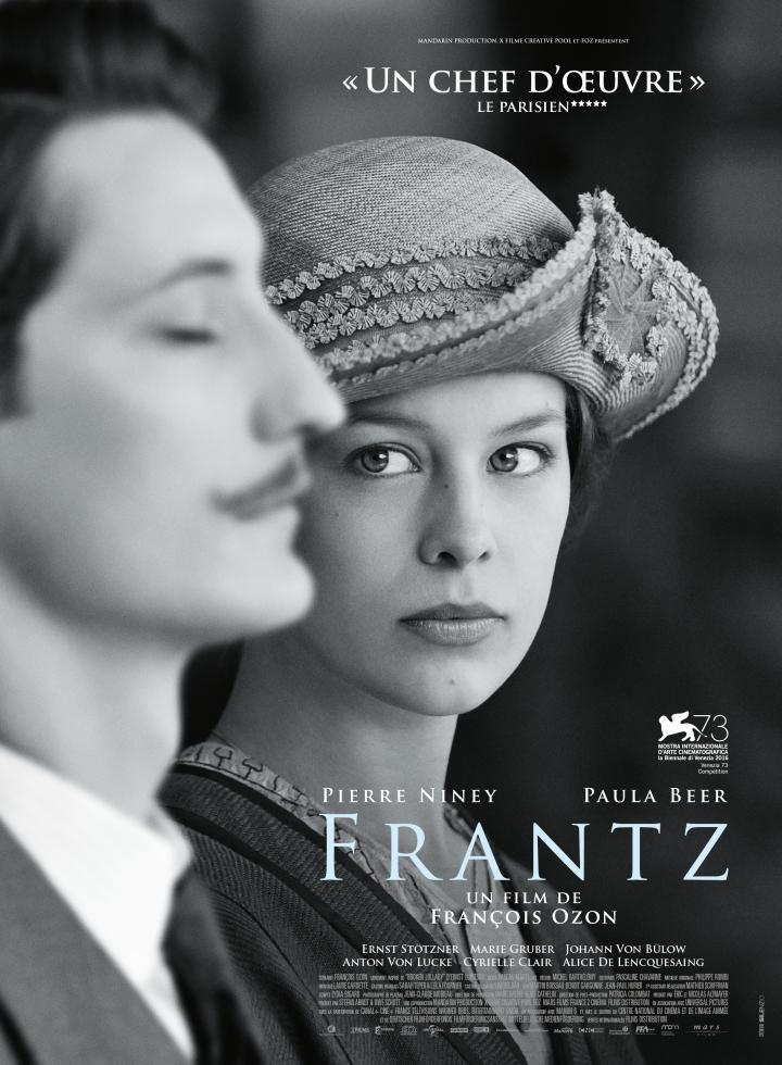 Pierre Niney and Paula Beer in Frantz (2016)