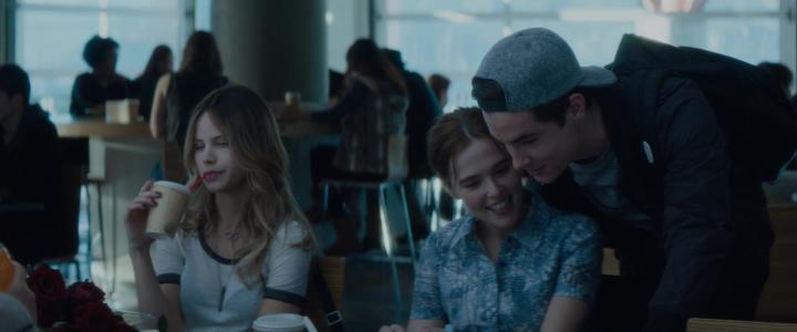 Zoey Deutch, Halston Sage, and Kian Lawley in Before I Fall (2017)