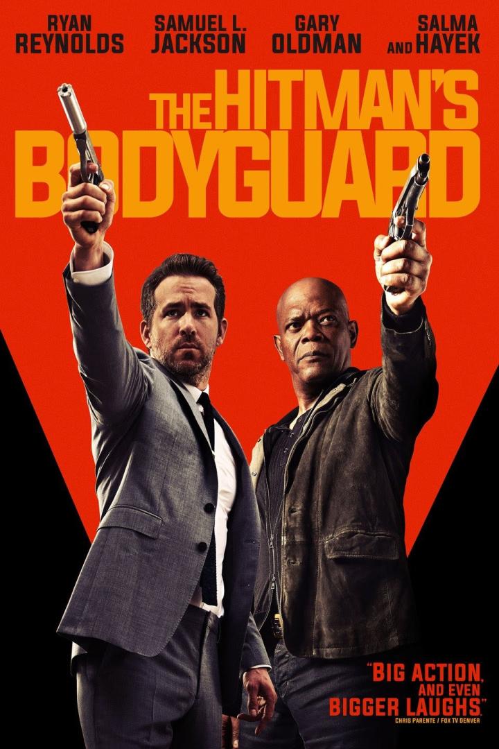 Samuel L. Jackson and Ryan Reynolds in The Hitman's Bodyguard (2017)