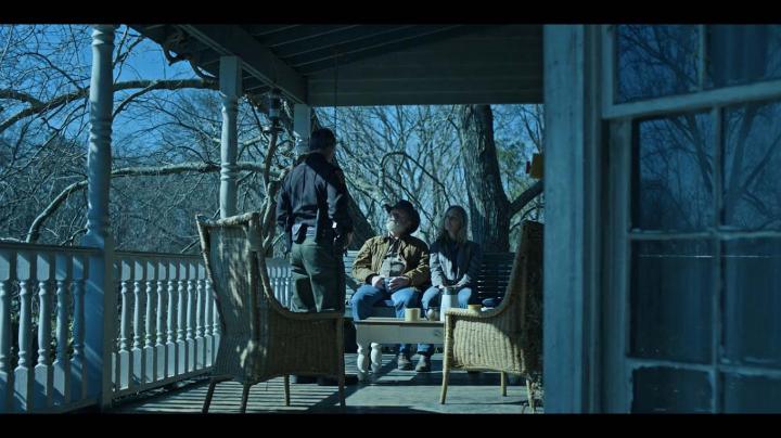 Lisa Emery, Peter Mullan, and Robert C. Treveiler in Ozark (2017)