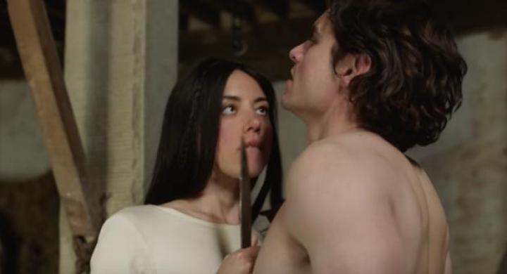 Dave Franco and Aubrey Plaza in The Little Hours (2017)