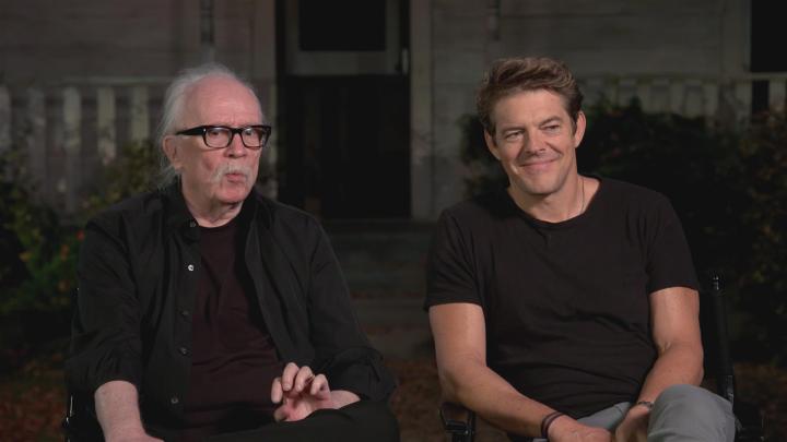 John Carpenter and Jason Blum in Halloween (2018)