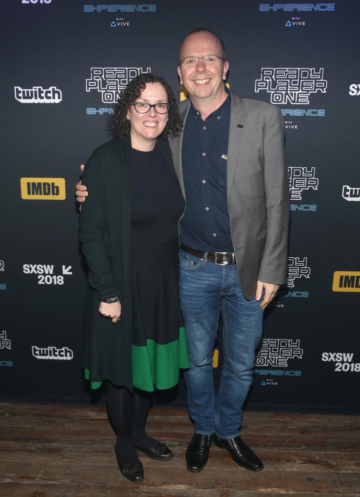 Col Needham at an event for Ready Player One (2018)