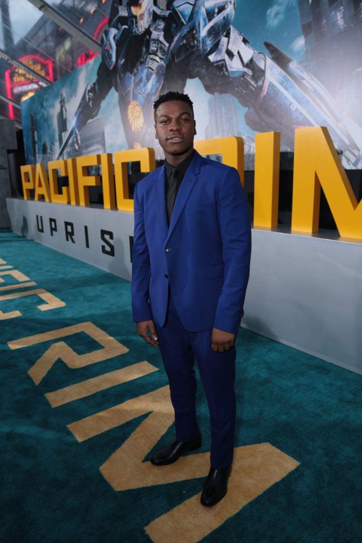 John Boyega at an event for Pacific Rim: Uprising (2018)