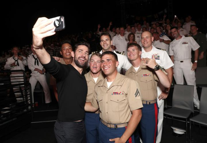 John Krasinski at an event for Tom Clancy's Jack Ryan (2018)